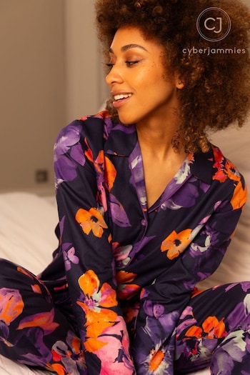 Cyberjammies Blue Long Sleeved Pyjama Set (B26264) | £52