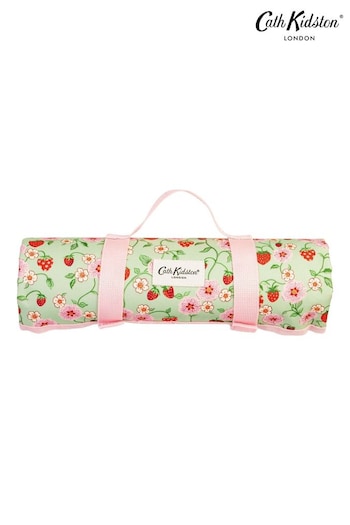 Cath Kidston Green Strawberry Picnic Blanket (B26399) | £28