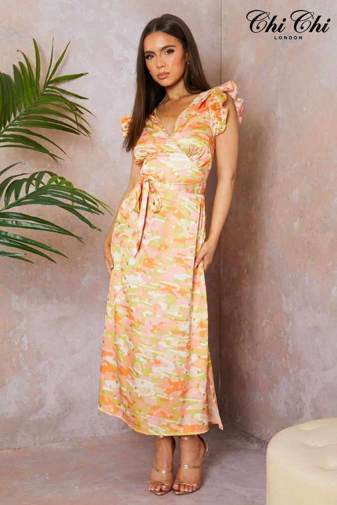 Buy Women s 8 Long Tall Sally Chi Chi London Midi Belted Holiday Dresses Online ArvindShops