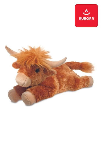 Aurora World Flopsies Highland Cow Plush Toy (B26685) | £20
