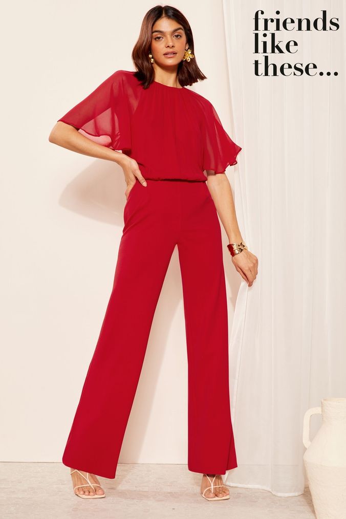 Women s Red Jumpsuits Next Official Site