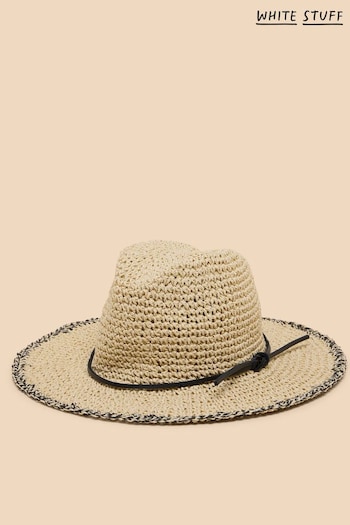 White Stuff Natural Summer Fedora Hat (B26918) | £25