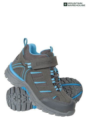 Mountain Warehouse Grey Junior Drift Waterproof Walking Boots (B27651) | £49