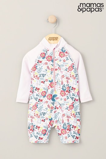 A-Z Boys Brands Floral Print Long Sleeve Rashsuit (B27909) | £20