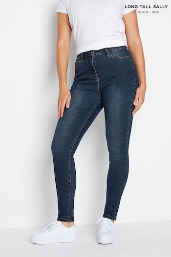 Long Tall Sally Blue Ava Skinny Jeans Roxy (B28278) | £34