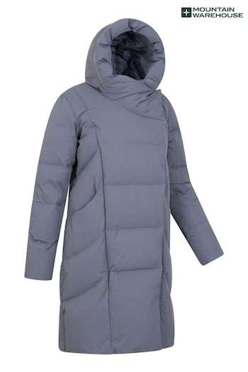 Mountain Warehouse Grey Womens Cosy Wrap Extreme Down Jacket (B28363) | £176