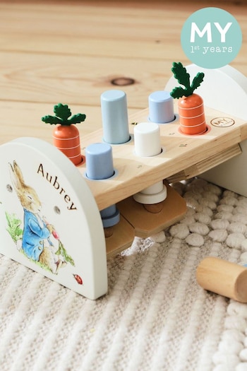 Personalised Peter Rabbit Hammer Bench by My 1st Years (B28395) | £32