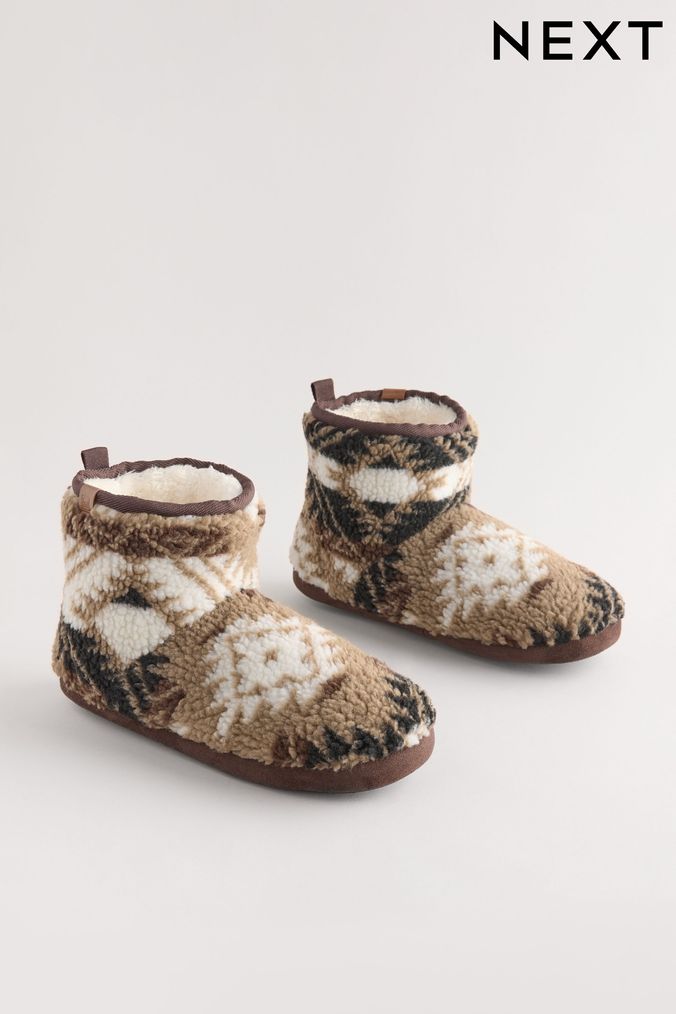 Mens Slipper Boots Next Official Site