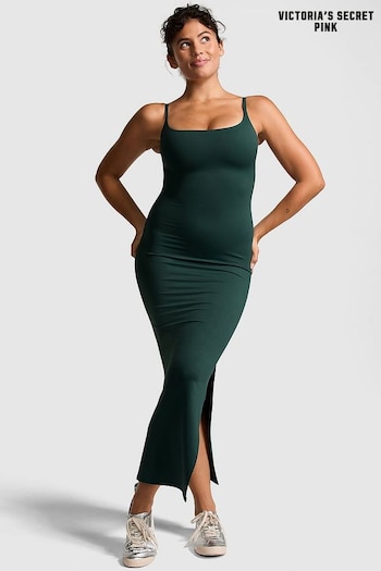 Victoria's Secret PINK Deep Forest Green Relay Maxi Dress (B28530) | £49