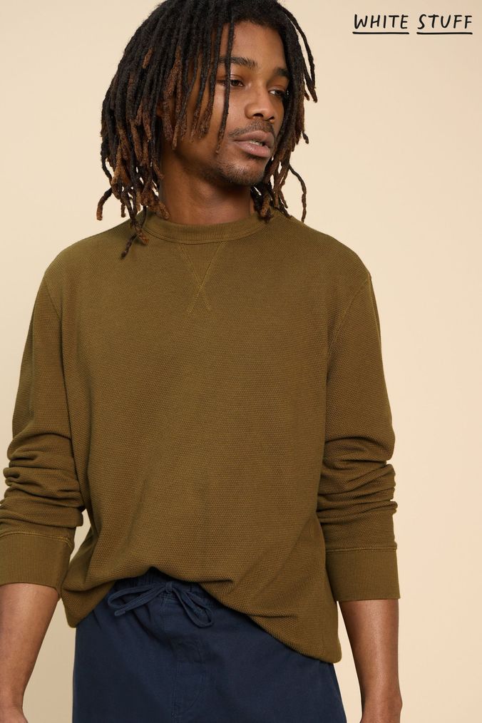 White stuff mens sweatshirts online