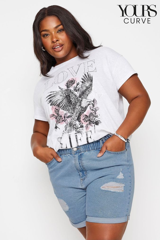 Next ladies denim shorts shop