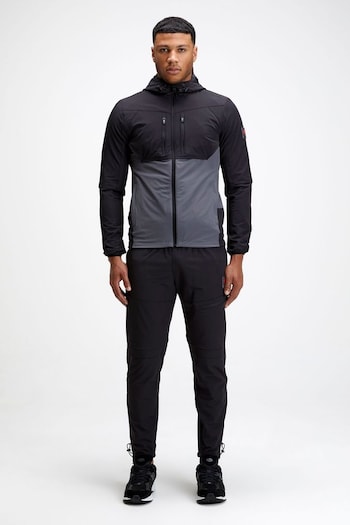 Zavetti Canada Vosso Woven Zip Through Hoodie (B28920) | £75