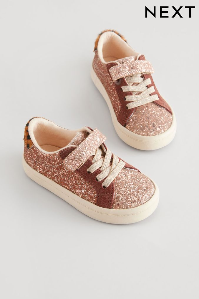 Younger Girls Metallic Trainers Next Official Site