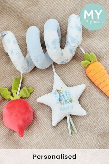 Personalised Peter Rabbit Spiral Toy by My 1st Years (B29080) | £28