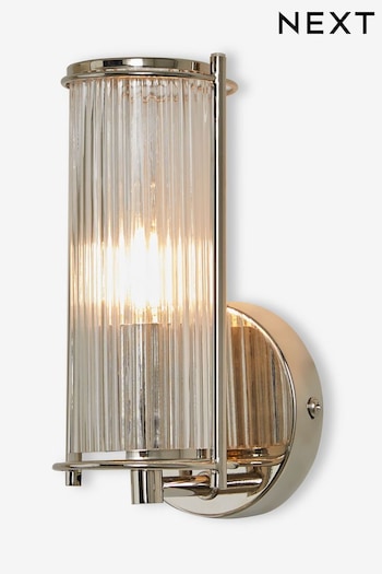 Black/White Hertford Wall Light (B29105) | £35