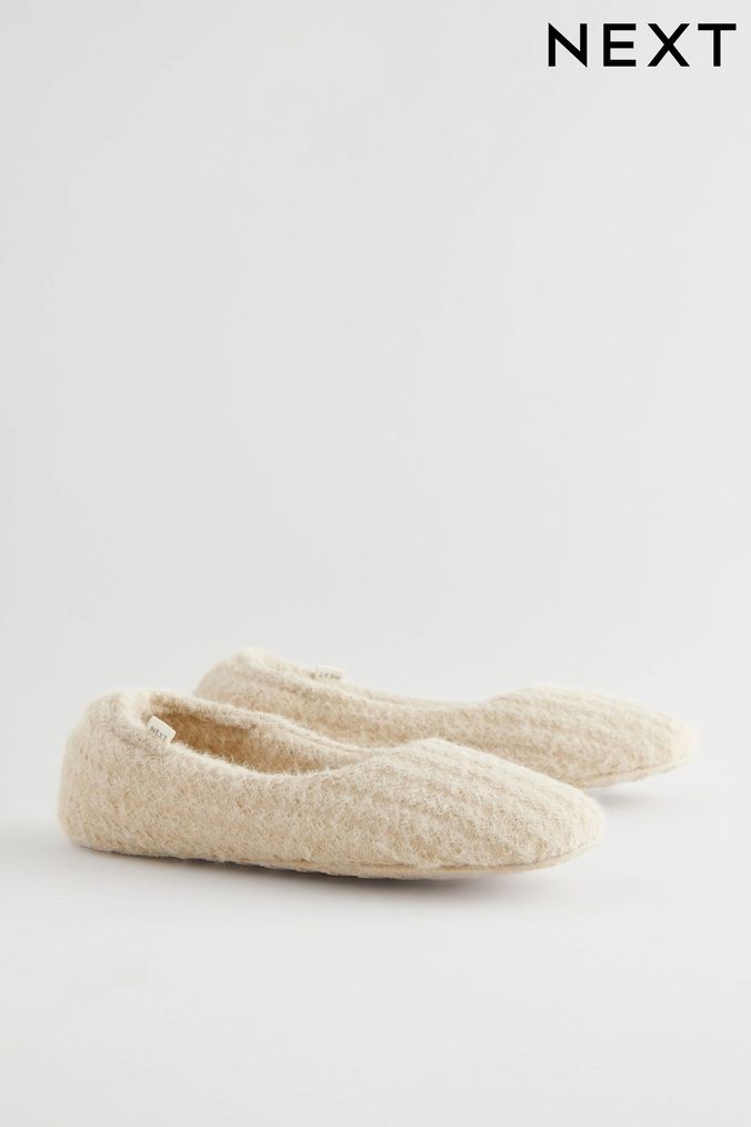 Women s Ballerina Slippers Striped Printed Ballet Slippers Next