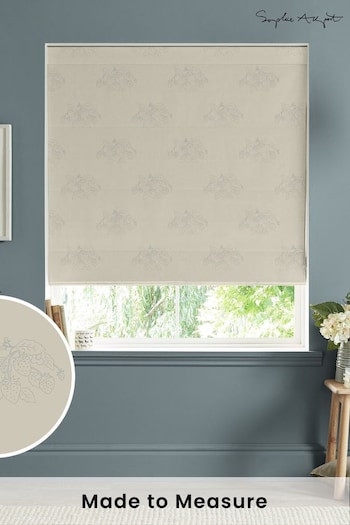 Sophie Allport Duck Egg Blue Vector Strawberry Made to Measure Roman Blinds (B29489) | £79