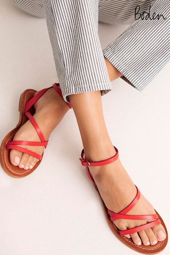 Boden Red Everyday Flat Sandals (B29514) | £80