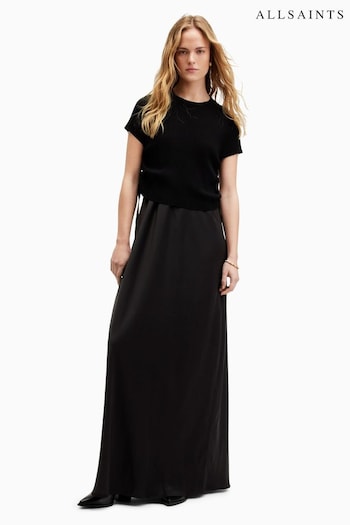 AllSaints Black Hayes Dress (B29713) | £199