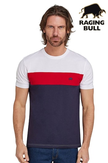 Raging Bull Red Cut & Sew T-Shirt (B29763) | £29 - £31
