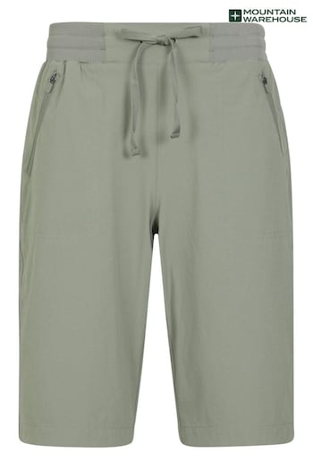 Mountain Warehouse Green Womens Explorer Long Pants Shorts (B29801) | £31