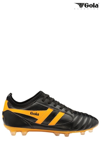 Gola Black Mens Ceptor MLD Pro Microfibre Lace-Up Football Boots (B29884) | £60