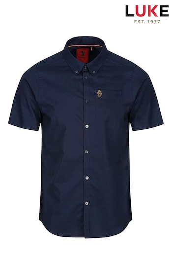 Luke 1977 Blue Ironbridge Shirt (B30060) | £60