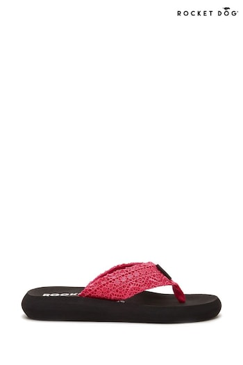 Rocket Dog Spotlight Lima Crochet Fabric Sandals Sandal (B30223) | £24