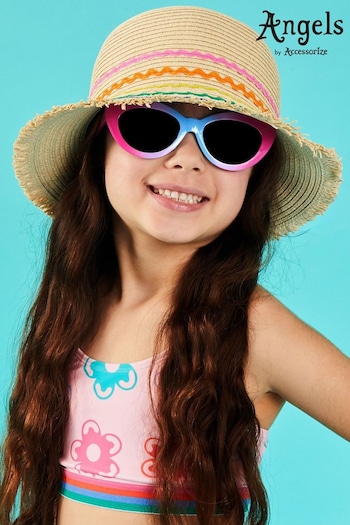 Angels By Accessorize Natural Ric Rac Straw Hat (B30561) | £13