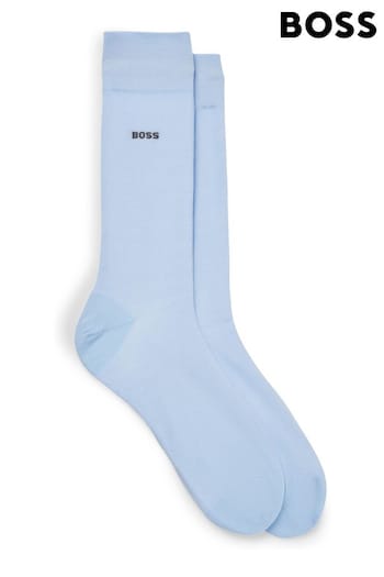 BOSS Blue Two-Pack Of Regular-Length Socks In Stretch Cotton (B30649) | £21
