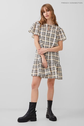 French Connection Ivy Check Dress (B30656) | £79