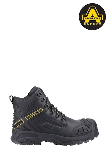 Amblers Safety Flare Safety Black Boots (B30730) | £84