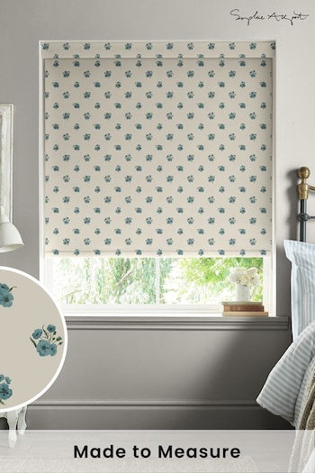 Sophie Allport Blue Poppies Made to Measure Roller Blinds (B33048) | £58