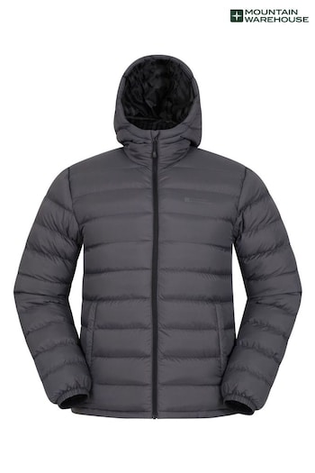 Mountain Warehouse Grey Mens Seasons Padded Jacket (B33192) | £64