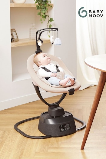 Babymoov Mocca Swoon Evolution Smart Connect MultiMotion Baby Sw Chair (B33309) | £300