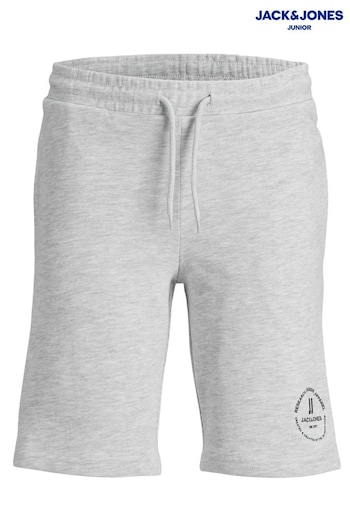 JACK & JONES JUNIOR Logo Sweat White Shorts Belt (B33536) | £15