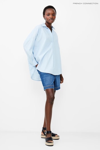 French Connection Appelona Broderie Anglaise Shirt (B33775) | £59