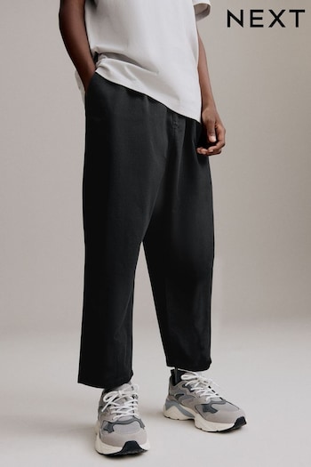 Black Balloon Fit Trousers (3-16yrs) (B34045) | £13 - £18