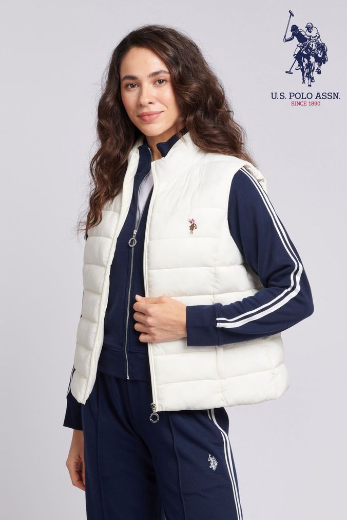 White bodywarmer womens deals