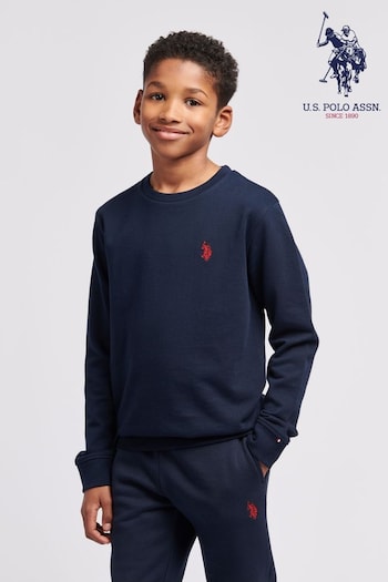 U.S. Polo imprim Assn. Boys Double Horsemen Sweatshirt (B34832) | £35 - £42