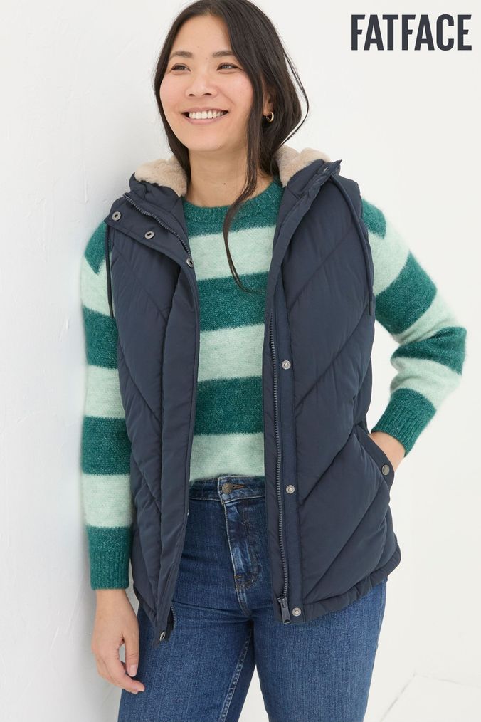Fat face heritage gilet store