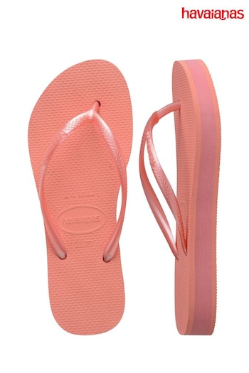 Havaianas Slim Nude Flatform Sandals (B34916) | £32