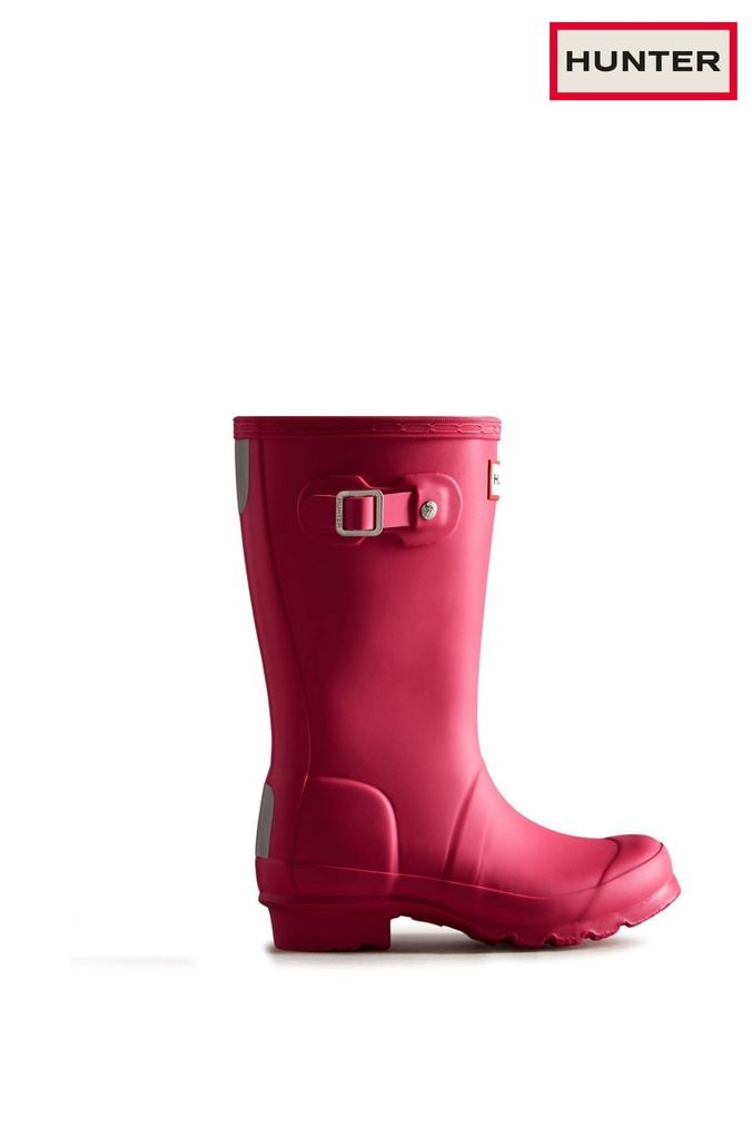 Bright pink hunter wellies new arrivals