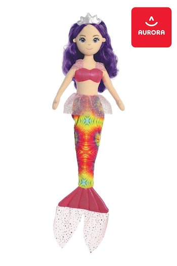 Aurora World Sea Sparkles Tie Dye Harmony Plush Toy (B35272) | £23