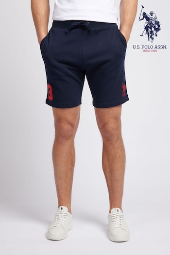U.S. Polo Dri-FIT Assn. Mens Classic Fit Player 3 Sweat Shorts (B35286) | £45