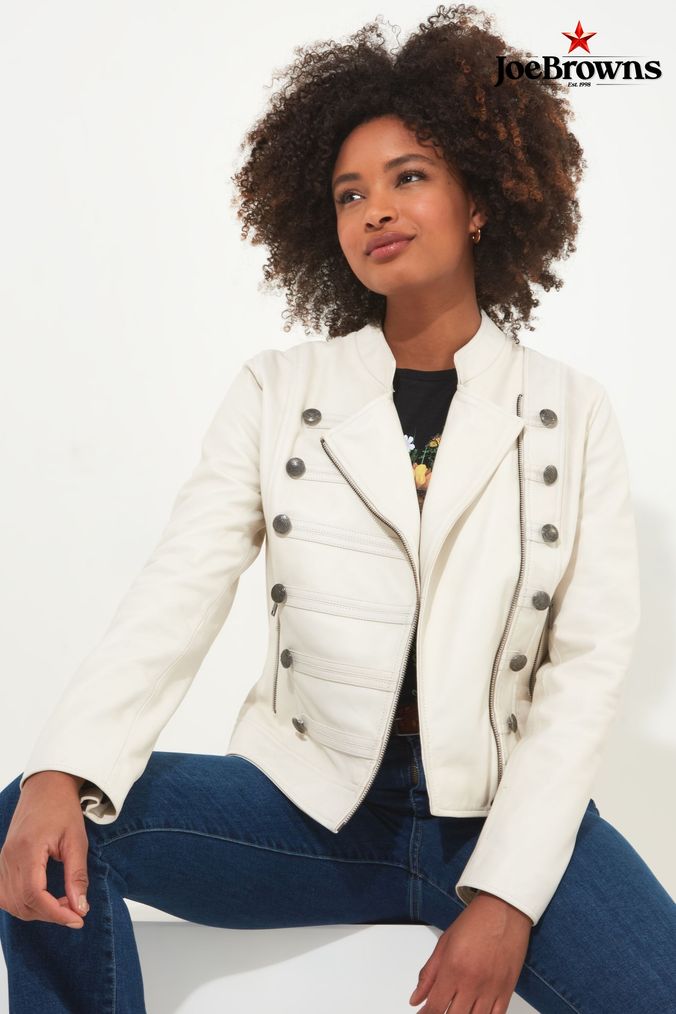Joe browns leather jacket sale ladies
