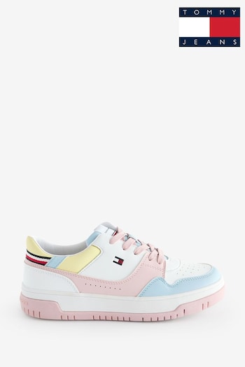 Tommy AM0AM07644 Hilfiger Low Cut Lace-Up White Sneakers (B35747) | £80 - £85