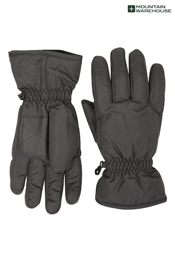 Mountain Warehouse Black Womens Ski Gloves (B35955) | £16