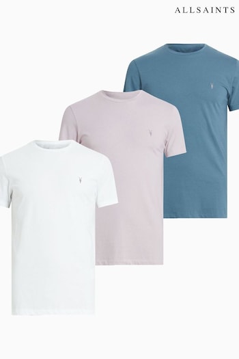 AllSaints Tonic Crew Neck T-Shirt 3 Pk (B36007) | £89