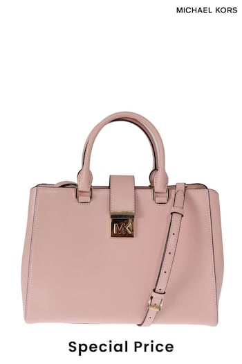 Michael Kors Pink MINDY Leather Shoulder Bag (B36420) | £460